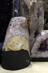 Amethyst Drusen polierte R�ckseite
