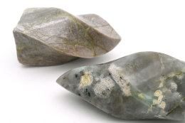 Moonstone Green (Garnierite) Flame Shape