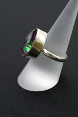 Mystic Topas Ring fact. ab 4 g