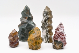 Ocean Jasper Flame Shape