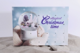 Adventskalender mit Mineralien und Fossilien