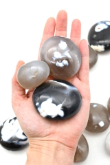 Orca Achat Jumbo Trommelsteine