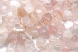 Rose Quartz Tumbled Stones (mini - medium)
