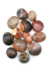 Polychrom Jaspis Trommelsteine Jumbo