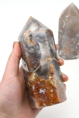 Cherry blossom chalcedony points