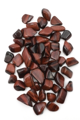 Tiger eye red tumbled stones