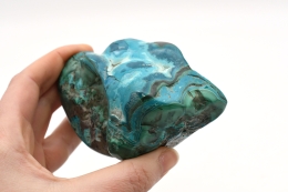 Chrysokoll Malachit polierte St�cke