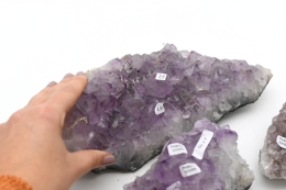 Amethyst Handst�cke 0,6 - 2 kg