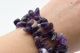 Amethyst Stiftarmband