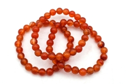 Carneol Kugelarmband 8mm