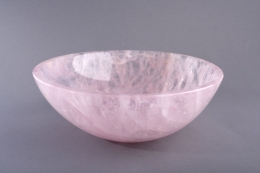Rosenquarz Schale