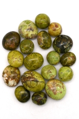 Opal green tumbled stones jumbo