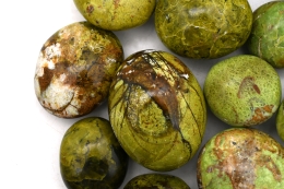 Opal gr�n�Trommelsteine Jumbo