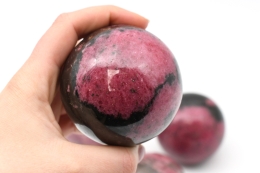 Rhodonite Spheres