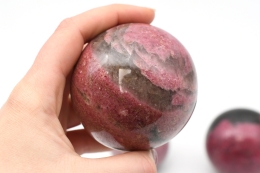 Rhodonite Spheres