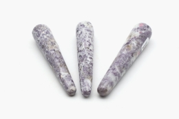 Lepidolith Massagest�be 80 - 100 mm