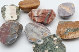 Ozean Jaspis polished on top