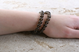Rauchquarz Kugelarmband 8mm