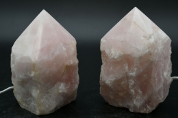Rose Quartz Point Lamp
