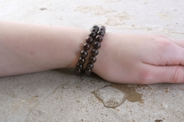 Granat Kugelarmband 8mm