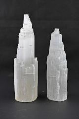 Selenit Turm ca. 10 cm