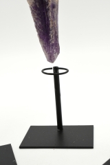 Amethyst Maraba Naturspitzen auf Metallst�nder klein