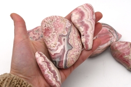 Rhodochrosit polierte St�cke