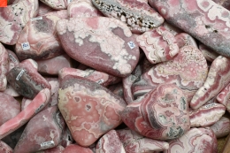 Rhodochrosit polierte St�cke