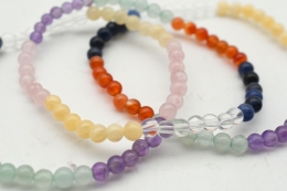 Chakra bracelet 4 mm