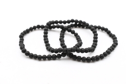 Lava Kugelarmband 4 mm