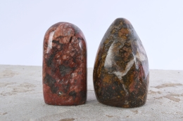 Chalcedon rot / rosa Free Form