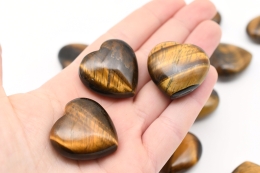 Tigerauge Herz 30 - 35 mm