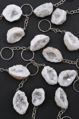 50 Schl�sselanh�nger Quarz Geoden Angel Aura