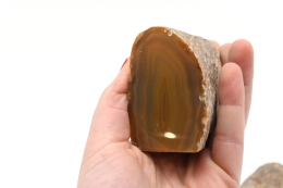 Agate Cut Base Natural Mini