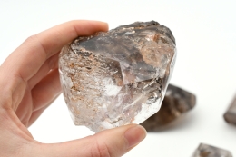 Smokey Quartz Points Polished Madasgascar