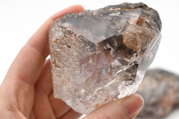 Smokey Quartz Points Polished Madasgascar