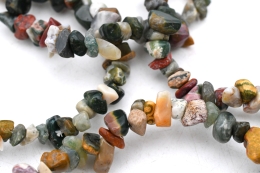 Ocean jaspis splinter bracelet 5-er Set