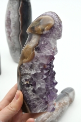 Amethyst/Achat Phallus Form