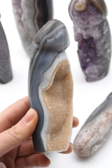 Amethyst/Achat Phallus Form