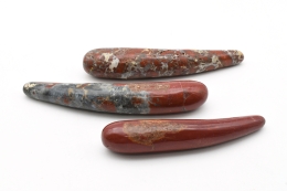 Massagestab Jaspis rot