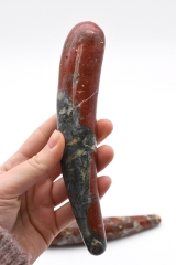 Massagestab Jaspis rot