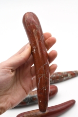 Massagestab Jaspis rot