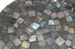 Labradorit Mosaik Scheiben