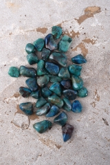 Chrysokoll Trommelsteine