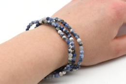 Sodalith Kugelarmband 4 mm