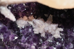 Amethyst mit besonderer Calcitwachsung extra Qualit�t