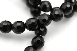 Sch�rl bead bracelet faceted 6 mm