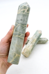 Moonstone green (Garnierite) points