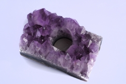 Amethyst Teelichthalter