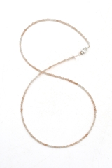 Imperial Topas Kette facettiert